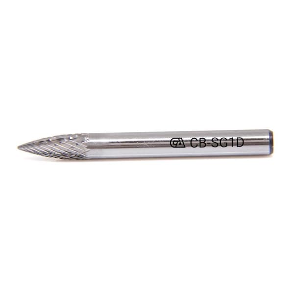 Continental Abrasives SG1 Double Cut Arch Pointed Nose Tungsten